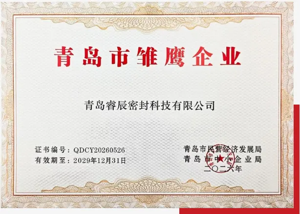 تم اختيار شركة Qingdao Ruichen Sealing Technology Co., Ltd. لتكون 